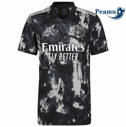 Maillot foot Lyon Third Noir 2021-2022