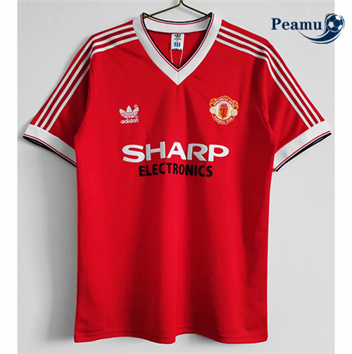 Maillot foot Retro Manchester United Domicile 1983