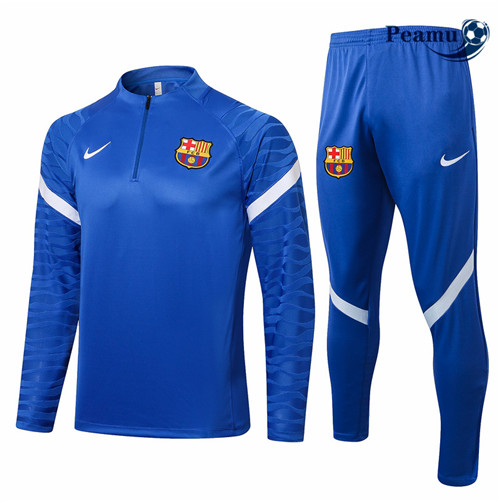 Survetement Barcelone Bleu/Blanc 2021-2022