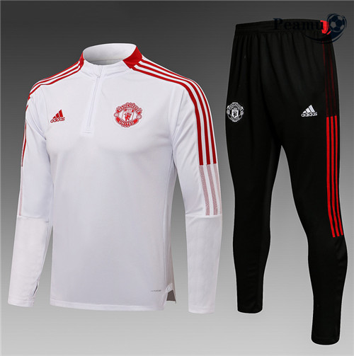 Survetement Manchester United Enfant Blanc 2021-2022