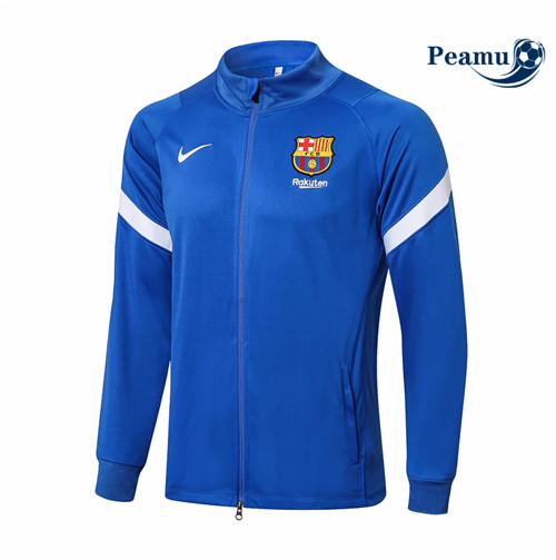 Veste foot Barcelone Bleu/Blanc 2021-2022