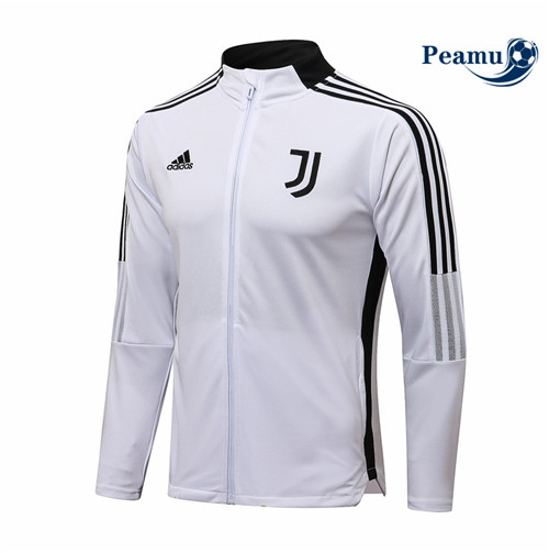 Veste foot Juventus Blanc/Noir 2021-2022