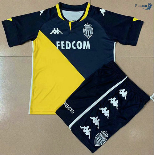Peamu - Maillot foot AS Monaco Enfant Exterieur 2020-2021