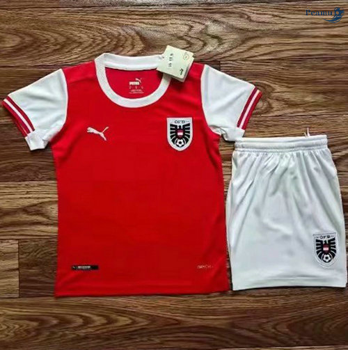 Peamu - Maillot foot Autriche Enfant Domicile 2020-2021-22