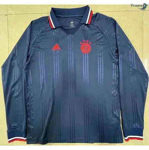 Peamu - Maillot foot Bayern Munich Pre-Match training Manche Longue 2021-2022