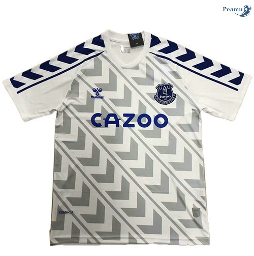 Peamu - Maillot foot Everton Blanc training 2020-2021