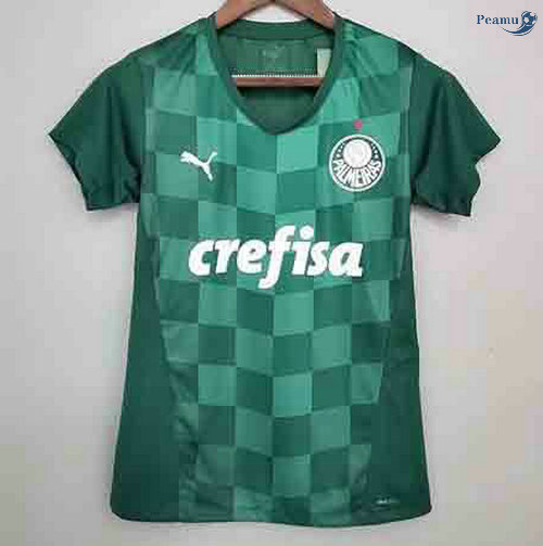 Peamu - Maillot foot Palmeiras Femme Domiciles 2021-2022