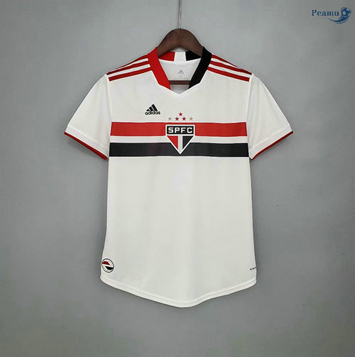 Peamu - Maillot foot Sao Paulo Domicile Femme 2021-2022
