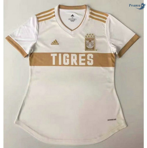 Peamu - Maillot foot Tigres Femme Blanc 2021-2022