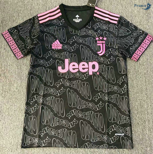 Peamu - Maillot foot Juventus Noir 2021-2022