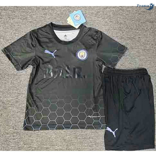 Peamu - Maillot foot Manchester City Enfant BALR 2020-2021