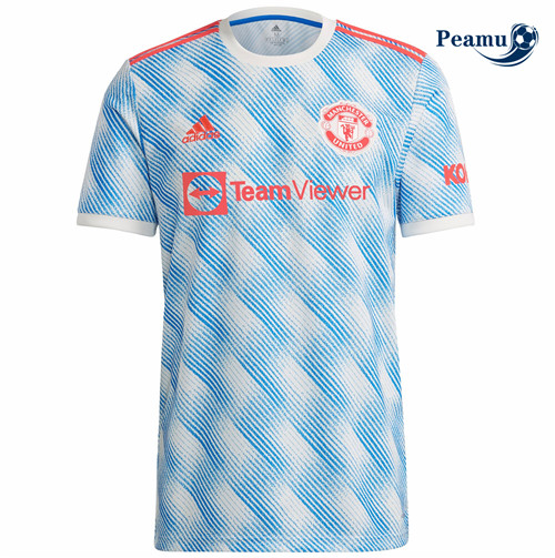 Peamu - Maillot foot Manchester United Exterieur 2021-2022