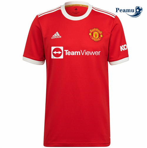 Peamu - Maillot foot Manchester United Domicile 2021-2022