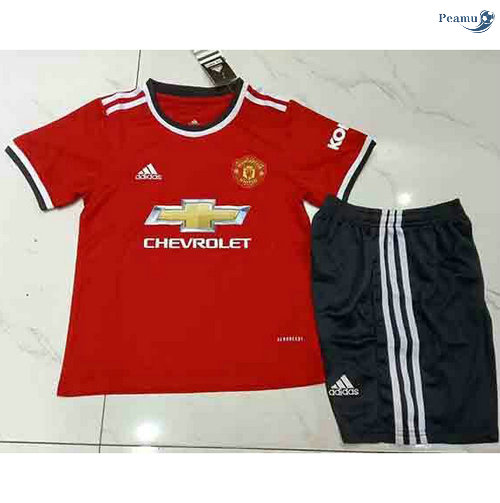 Peamu - Maillot foot Manchester United Enfant Domicile 2021-2022