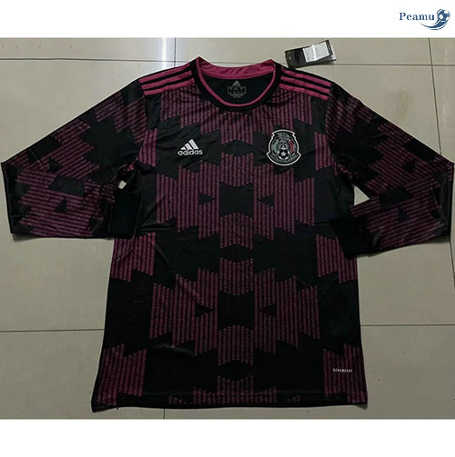 Peamu - Maillot foot Mexique Domicile Manche Longue 2021-2022