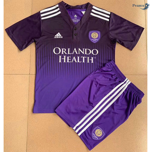 Peamu - Maillot foot Orlando City Enfant Domicile 2021-2022