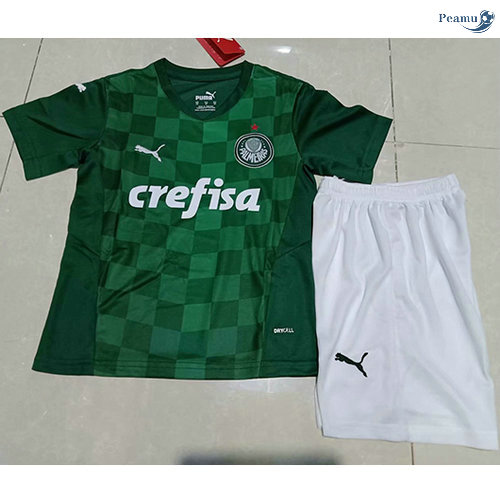 Peamu - Maillot foot Palmeiras Enfant Domicile 2021-2022