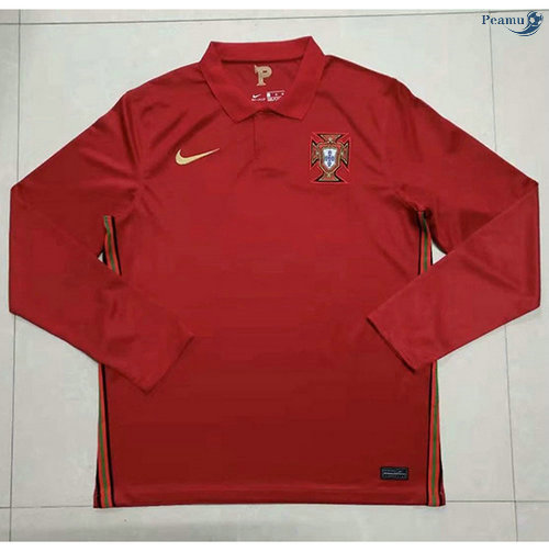 Peamu - Maillot foot Portugal Domicile Manche Longue 2020-2021