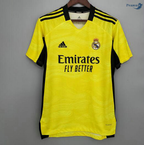 Peamu - Maillot foot Real Madrid Jaune gardien de but 2021-2022