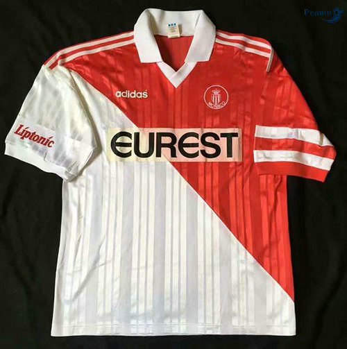 Peamu - Maillot foot Retro AS Monaco Domicile 1995-96