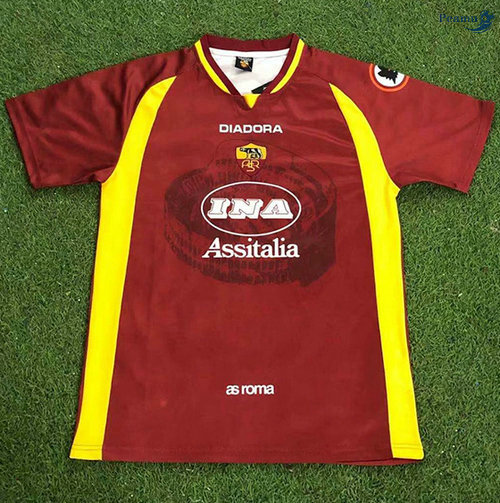 Peamu - Maillot foot Retro AS Roma Domicile 1997-98