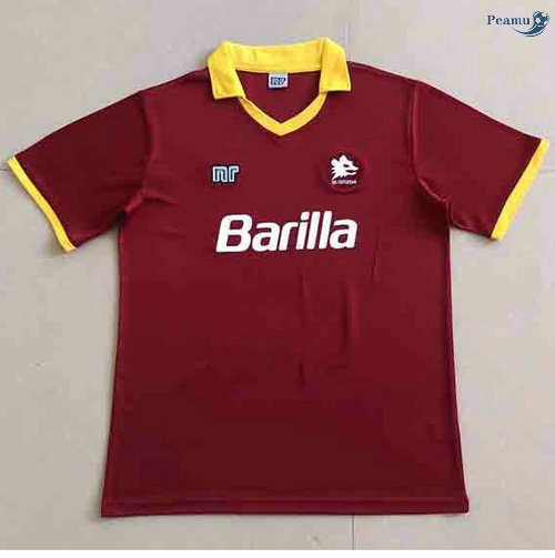 Peamu - Maillot foot Retro AS Roma Domicile 1989-90