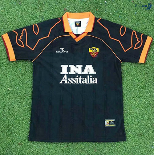 Peamu - Maillot foot Retro AS Rome Exterieur 1999-00