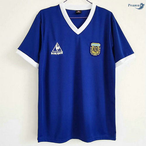 Peamu - Maillot foot Retro Argentine Exterieur 1986