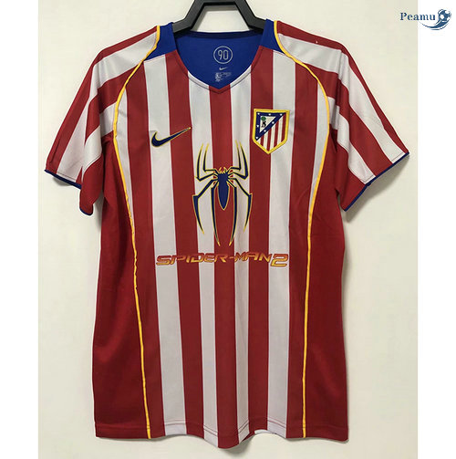 Peamu - Maillot foot Retro Atletico Madrid Domicile 2004-05
