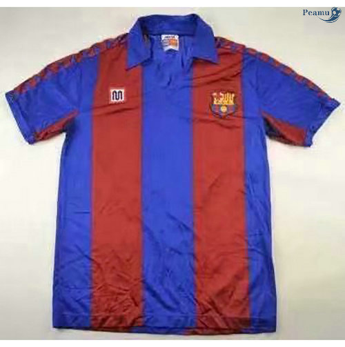 Peamu - Maillot foot Retro Barcelone Domicile 1982-84