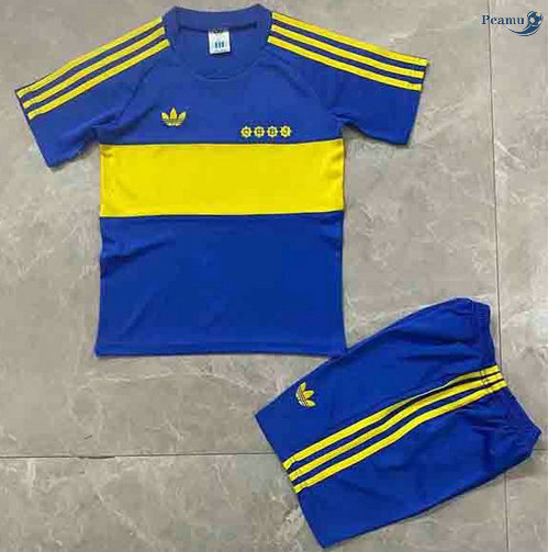 Peamu - Maillot foot Retro Boca Juniors Enfant 1981
