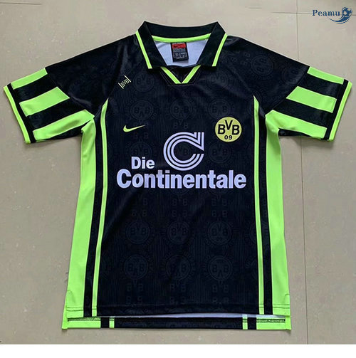 Peamu - Maillot foot Retro Borussia Dortmund Exterieur Noir 1996