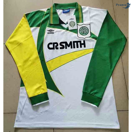 Peamu - Maillot foot Retro Celtics ExterieurManche Longue 1994-95