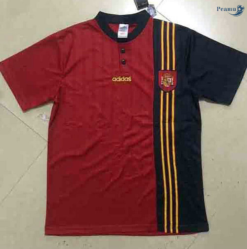 Peamu - Maillot foot Retro Espagne Domicile 1996