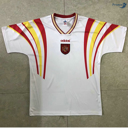 Peamu - Maillot foot Retro Espagne Exterieur 1996