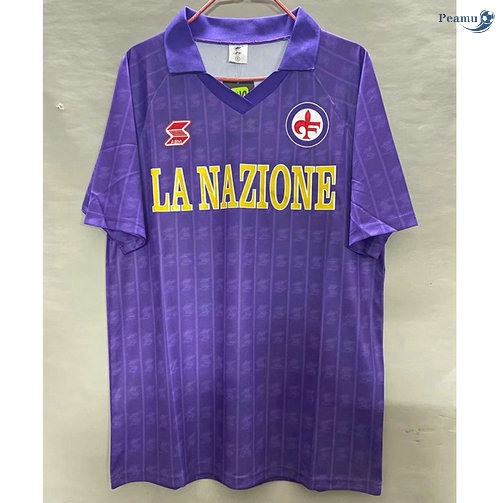Peamu - Maillot foot Retro Fiorentina Domicile 1989-90