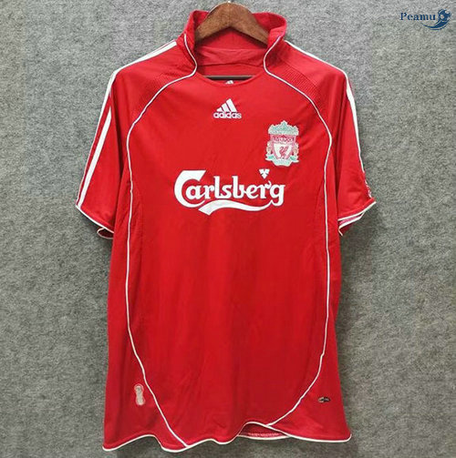 Peamu - Maillot foot Retro Liverpool Domicile 2006-08