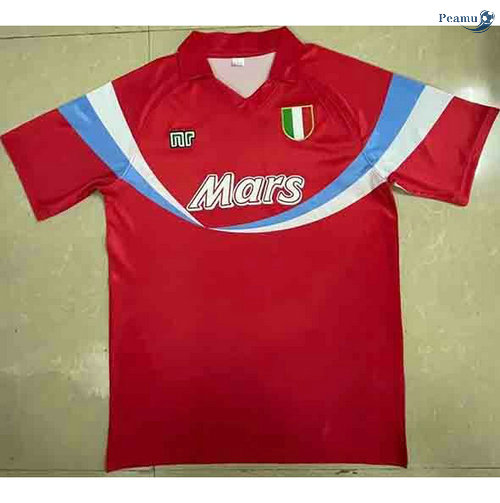 Peamu - Maillot foot Retro Naples Exterieur 1990-91