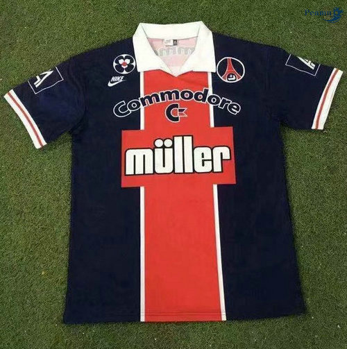 Peamu - Maillot foot Retro PSG Domicile 1991-92