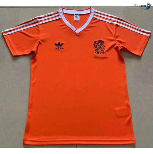 Peamu - Maillot foot Retro Pays-Bas Domicile 1986