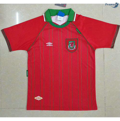 Peamu - Maillot foot Retro Wales Domicile 1994-96