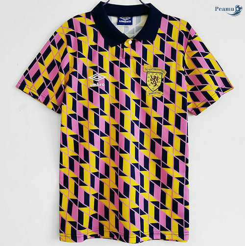 Peamu - Maillot foot Retro Écosse Camouflage 1990