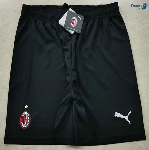 Peamu - Maillot foot Short de foot AC Milan Noir