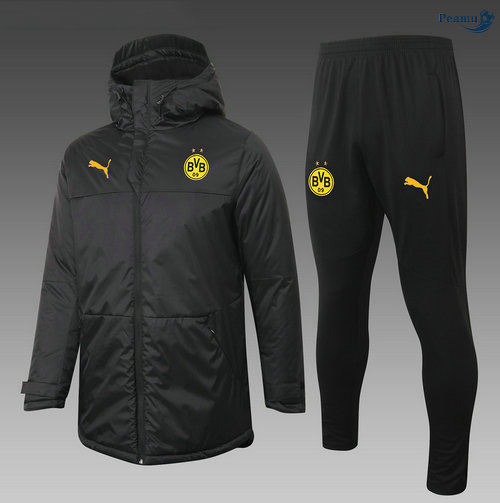 Peamu - Doudoune Borussia Dortmund Noir 2020-2021
