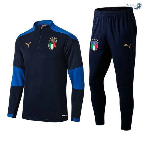 Peamu - Survetement Italie Bleu Marine 2021-2022