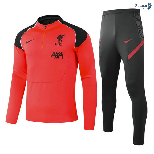 Peamu - Survetement Liverpool Orange Player 2021-2022