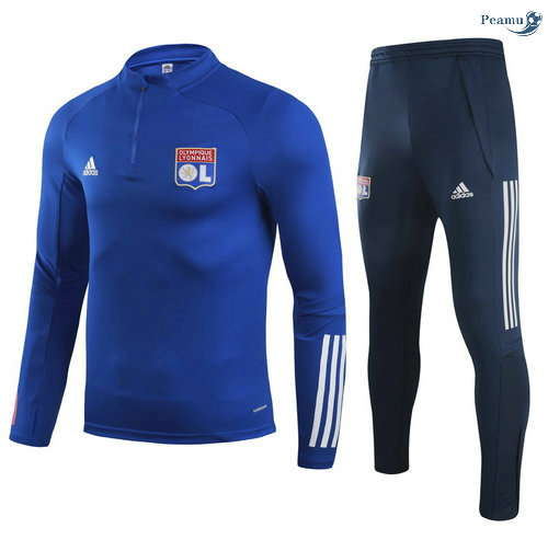 Peamu - Survetement Lyon Bleu Marine 2021-2022