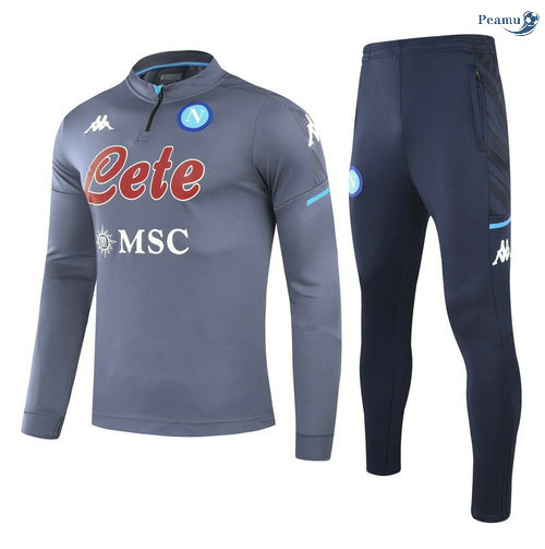 Peamu - Survetement Naples Gris 2021-2022