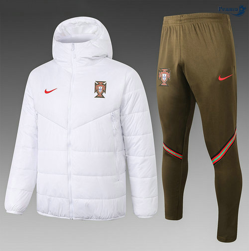 Peamu - Doudoune portugal Blanc 2020-2021