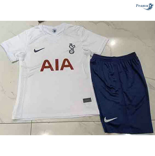 Peamu - Maillot foot Tottenham Hotspur Enfant Domicile 2021-2022